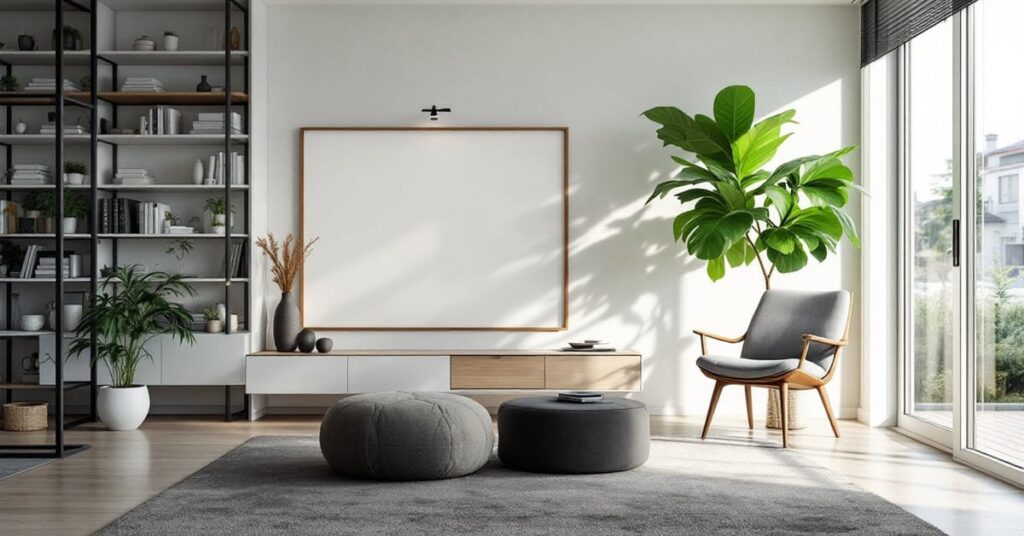 Aménagement studio 30m2 optimisé avec espace de vie fonctionnel et moderne